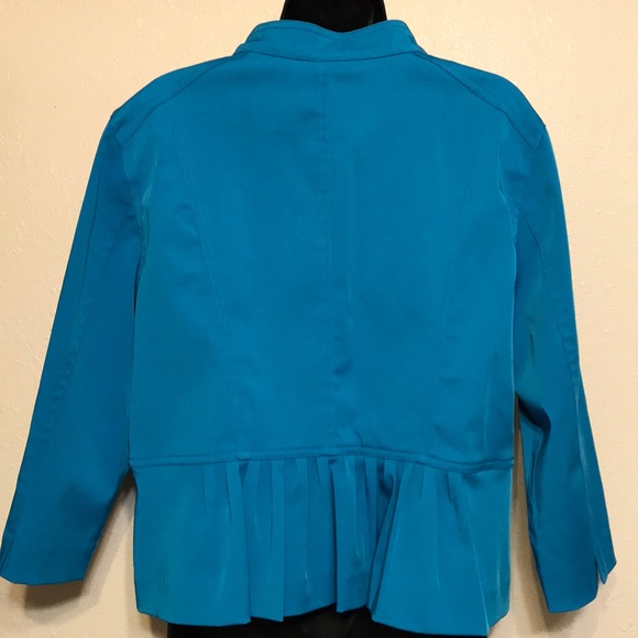 Ruby Rd bright blue jacket - Picture 2 of 4